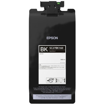 エプソン SC27BK160 インクパック/フォトブラック(1600ml) EPSON
