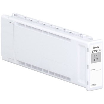 エプソン SC26GY70 インクカートリッジ/グレー(700ml) EPSON