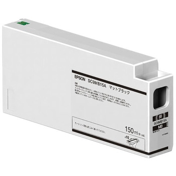 エプソン SC9MB15A インクカートリッジ/150ml(マットブラック) EPSON