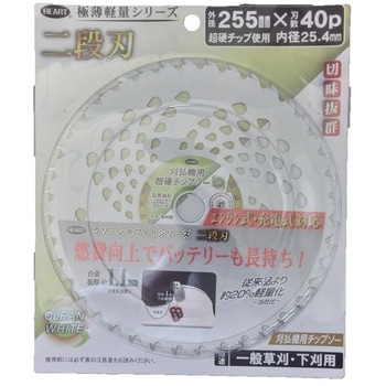 極薄軽量 二段刃クリーンホワイト ハートフルジャパン