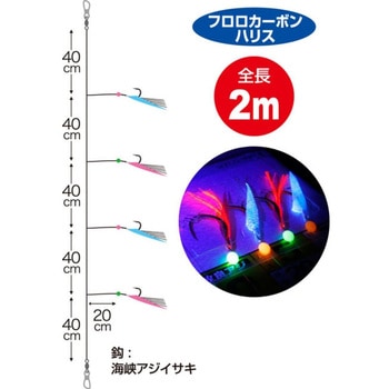 めっちゃ短いメバル五目サビキ OWNER(オーナーばり)