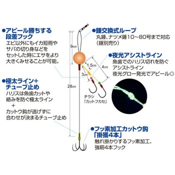 大フグカットウ仕掛 OWNER(オーナーばり)