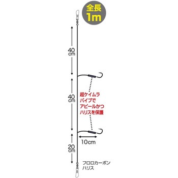 ムラムラふぐ喰わせ胴突 2本 OWNER(オーナーばり)