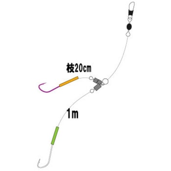 ライトタックル太刀魚 2本 OWNER(オーナーばり)