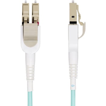 光ファイバーケーブル/OM4 マルチモード/LC-LC/UPCコネクター/2芯/LOMMF/VCSEL/100Gbps/低挿入損失/LSZH/ネットワーク通信用 オプティカル パッチコード StarTech.com