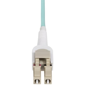 光ファイバーケーブル/OM4 マルチモード/LC-LC/UPCコネクター/2芯/LOMMF/VCSEL/100Gbps/低挿入損失/LSZH/ネットワーク通信用 オプティカル パッチコード StarTech.com