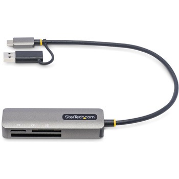 USBカードリーダー/USB 3.0 Type-C Type-A接続/5Gbps/SD microSD CompactFlash対応/ドライバー不要/各種OS対応/マルチメモリーカード リーダーライター StarTech.com