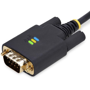 USB - RS232Cシリアル変換ケーブル/ストレート/USB 2.0/1m/1ポート/COM保持機能/ESD保護/各種OS対応/DB9シリアルコンバーター StarTech.com