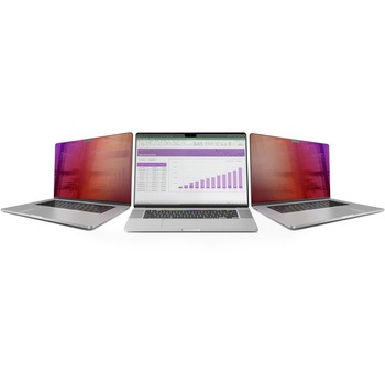 覗き見防止プライバシーフィルター/ゴールド仕上げ/16インチMacBook Pro 2021/2023対応/351x229mm/視野角60度/両面使用/ブルーライトカット/パソコンディスプレイ 液晶保護 フィルム StarTech.com