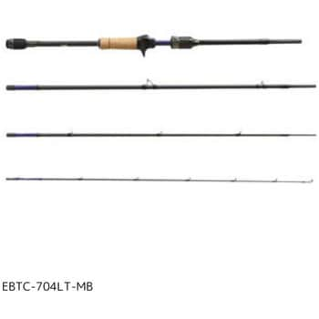 EBTC-704LT-MB Eradicator Baitfinesse (エラディケーター ベイトフィネス) AbuGarcia(アブガルシア)  継数4本 仕舞57.3cm - 【通販モノタロウ】