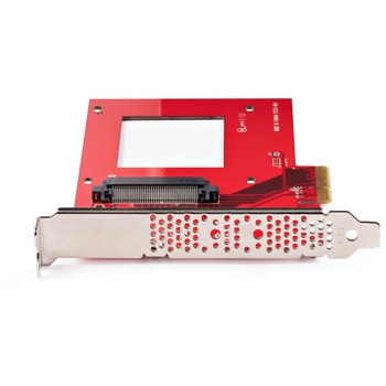 U.3 - PCIeアダプタカード/PCI Express 4.0 x4/2.5インチ U.3 NVMe SSD/SFF-TA-1001/標準プロファイル/増設 拡張 変換 インターフェースボード StarTech.com