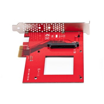 U.3 - PCIeアダプタカード/PCI Express 4.0 x4/2.5インチ U.3 NVMe SSD/SFF-TA-1001/標準プロファイル/増設 拡張 変換 インターフェースボード StarTech.com