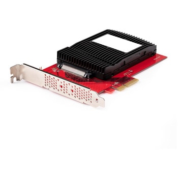 U.3 - PCIeアダプタカード/PCI Express 4.0 x4/2.5インチ U.3 NVMe SSD/SFF-TA-1001/標準プロファイル/増設 拡張 変換 インターフェースボード StarTech.com