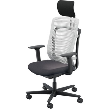 AJCHAIR2(AJチェア2) アジャスタブル肘 ヘッドレスト付 内田洋行