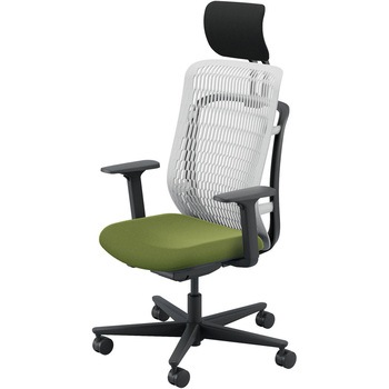 AJCHAIR2(AJチェア2) アジャスタブル肘 ヘッドレスト付 内田洋行