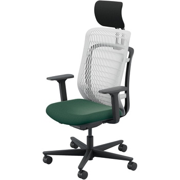 AJCHAIR2(AJチェア2) アジャスタブル肘 ヘッドレスト付 内田洋行