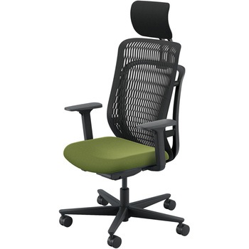 AJCHAIR2(AJチェア2) アジャスタブル肘 ヘッドレスト付 内田洋行
