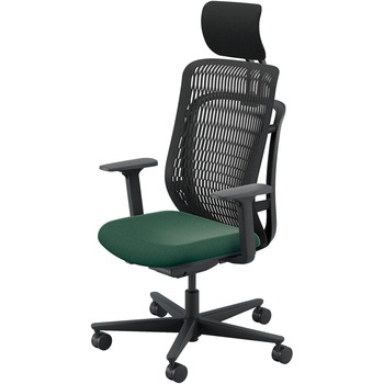AJCHAIR2(AJチェア2) アジャスタブル肘 ヘッドレスト付 内田洋行