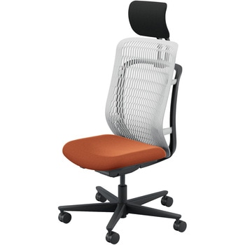 AJCHAIR2(AJチェア2) 肘なし ヘッドレスト付 内田洋行