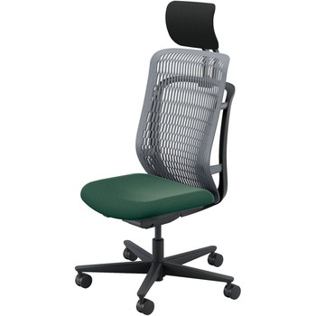 AJCHAIR2(AJチェア2) 肘なし ヘッドレスト付 内田洋行