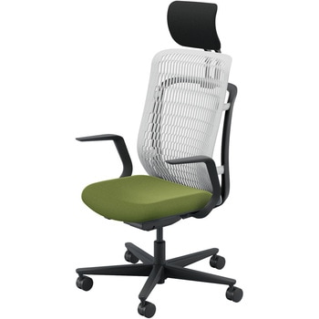 AJCHAIR2(AJチェア2) L型肘 ヘッドレスト付 内田洋行