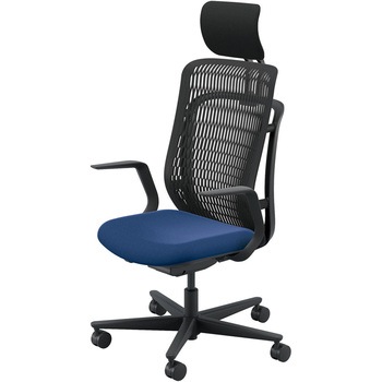 AJCHAIR2(AJチェア2) L型肘 ヘッドレスト付 内田洋行