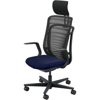 AJCHAIR2(AJチェア2) L型肘 ヘッドレスト付 内田洋行