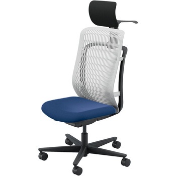 AJCHAIR2(AJチェア2) 肘なし ヘッドレスト・ジャケットハンガー付 内田洋行
