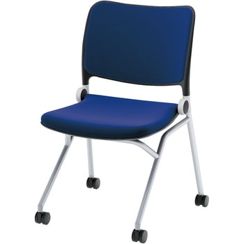 Blume(ブルーメ) 抗ウイルス加工張地 背パッドタイプ 塗装脚 ブラック 内田洋行