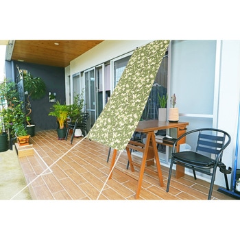 部屋が暗くなりにくいオーニング 明和グラビア