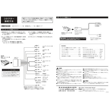 配線・フェイスパネルセット ホンダ N-BOX(R.5.10～) ナビ装着用スペシャルパッケージ付車用 東光特殊電線