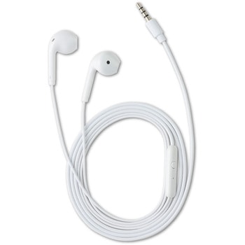 インナーイヤー型マイク付きイヤホン ホワイト アーテック[学校教材・教育玩具]