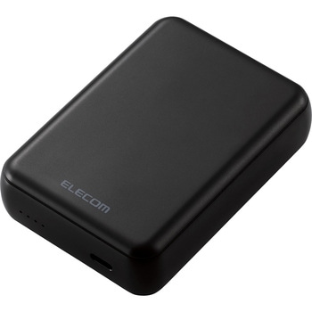 モバイルバッテリー 10000mAh 大容量 軽量 小型 15W 入出力(USB Type-C×1) 充電器 エレコム