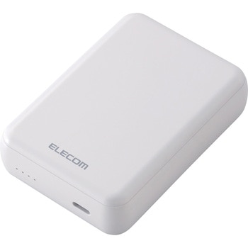 モバイルバッテリー 10000mAh 大容量 軽量 小型 15W 入出力(USB Type-C×1) 充電器 エレコム