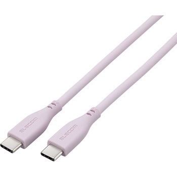 USB-Cケーブル TypeC-C 1m PD 60W シリコン素材 【iPhone Android スマホ タブレット パソコン等対応】 &me エレコム