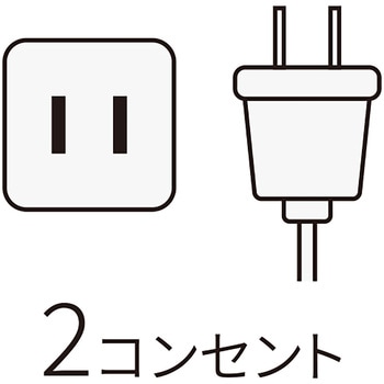 USBポート付コンセントタップ MAKER
