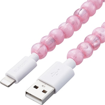 iPhone充電ケーブル ライトニングケーブル 1m USB A to Lightning MFi認証 コードジュエリー &me エレコム
