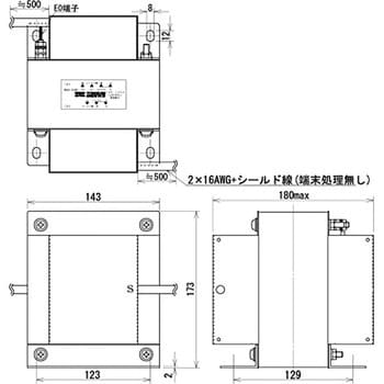 電源トランス ノイズカットNRシリーズ200V→100V TOYOZUMI(トヨズミ) 【通販モノタロウ】