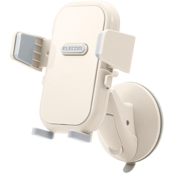 スマホスタンド 壁付け 吸盤式 角度調節可 耐荷重250g 対応サイズ(幅54～87mm) エレコム