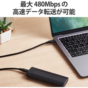 USBケーブル C-C Type-Cケーブル USB2.0 PD EPR対応 240W エレコム