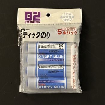 カラースティックのり10g 5本 NCAインターナショナル