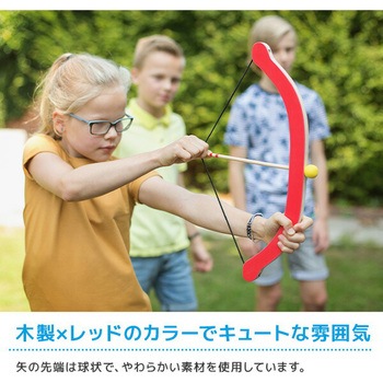 BSアップル弓矢 りんご 木のおもちゃ (6歳から) ダッドウェイ
