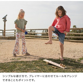 BS忍者キャッチャー 木のおもちゃ (4歳から) ランチャー ダッドウェイ