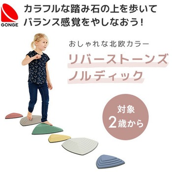 リバーストーンズ ノルディック 大小 6点セット (対象2歳から) GONGE