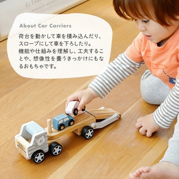 木製 おもちゃ カーキャリア (対象2歳から) PolarB