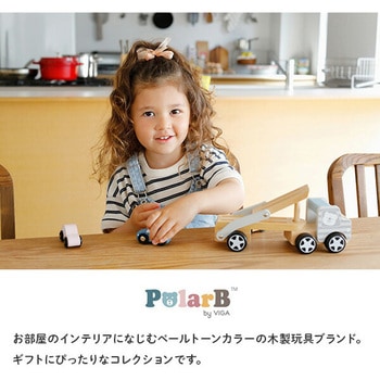 木製 おもちゃ カーキャリア (対象2歳から) PolarB