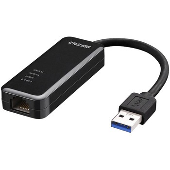 Giga USB3.0対応 有線LANアダプター ブラック BUFFALO(バッファロー)