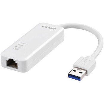 Giga USB3.0対応 有線LANアダプター ホワイト BUFFALO(バッファロー)