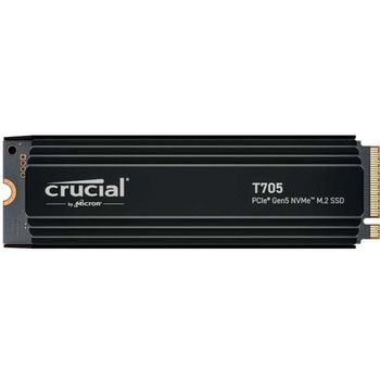 Crucial T705シリーズ M.2 2280 SSD PCIe Gen5 2TB 5年保証 ヒートシンク付 CT2000T705SSD5-JP Crucial