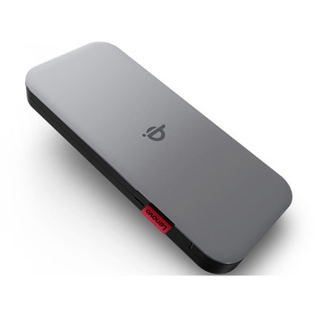 Lenovo Go モバイル ワイヤレスパワーバンク 10000mAh(ブラック) レノボ・ジャパン(Lenovo)